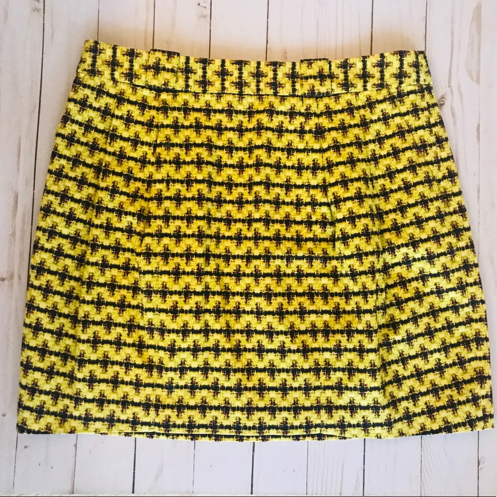 CLUB MONACO | Semi Casual Mini Skirt Yellow EUC
